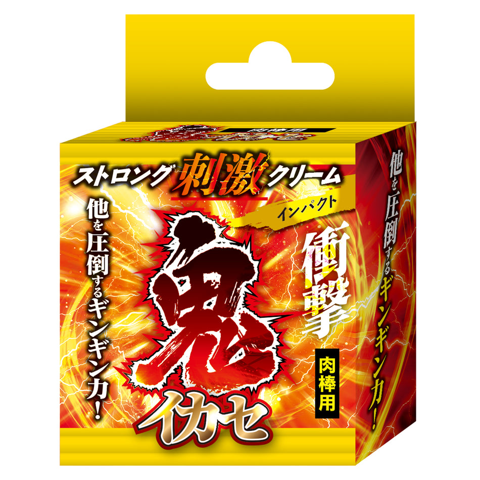 【Made in JAPAN】Oni Ikase Strong Stimulating Cream Impact［Penis］